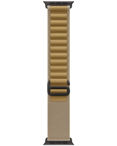 Каишка Apple - Alpine Loop L Black Titanium, Apple Watch, 49 mm, Tan - 2